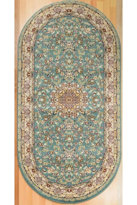 Килим Iranian Star 4130 blue овал